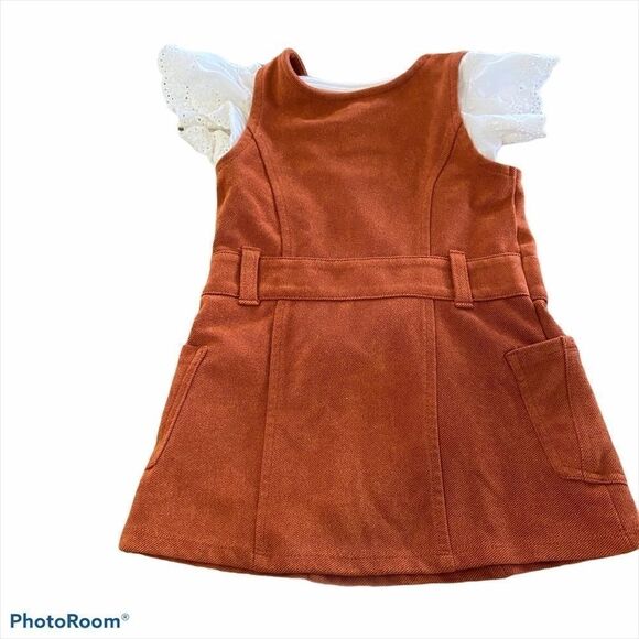 Genuine Kids By Oshkosh Rust Jumper & Top 18 Month - Picture 6 of 10
